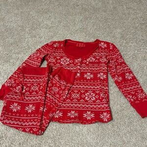 Classic Victoria’s Secret holiday pajamas
